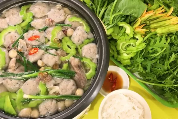 CÁ THÁC LÁC HẤP KHỔ QUA (Phần)